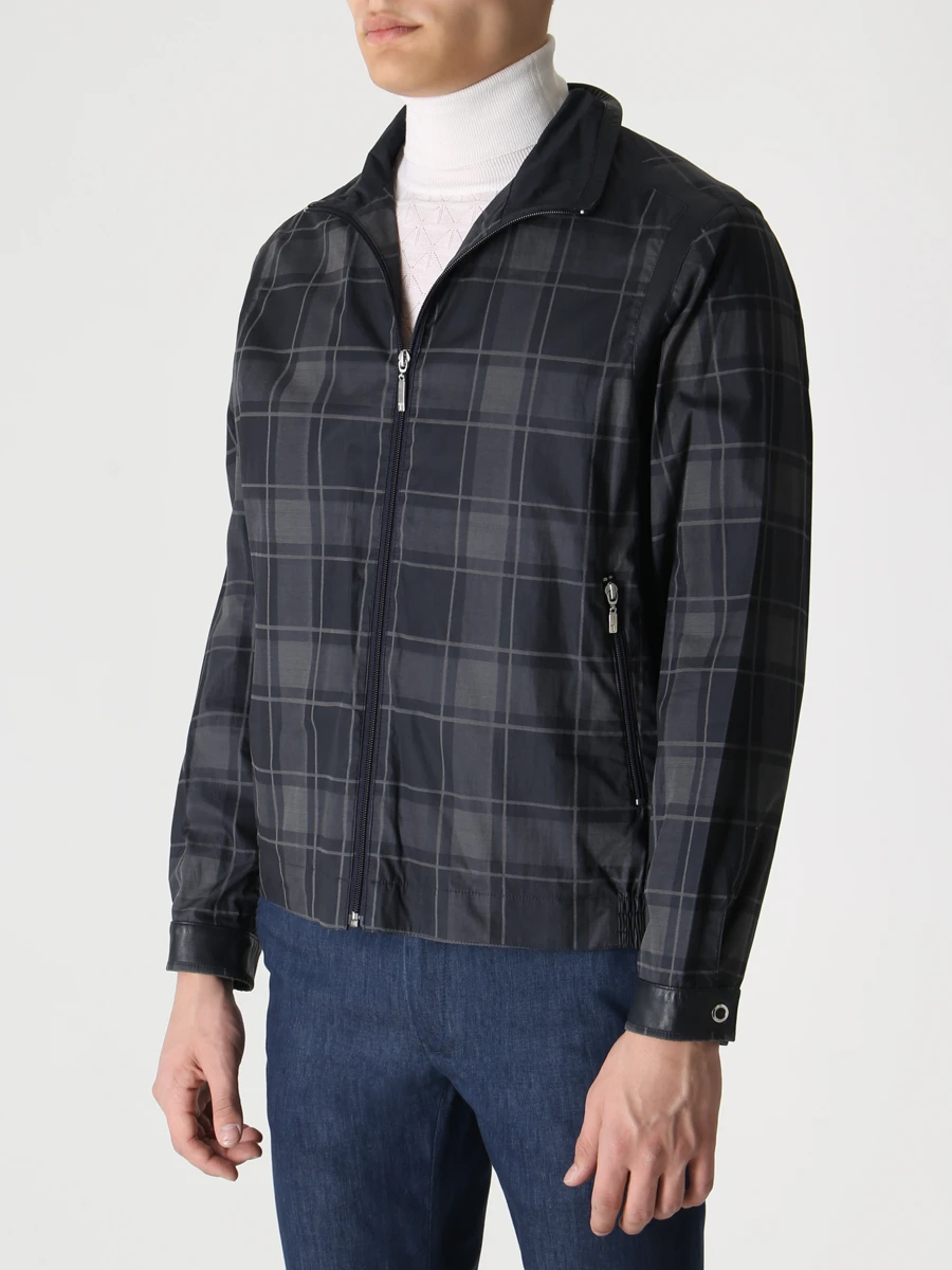 Куртка хлопковая в клетку