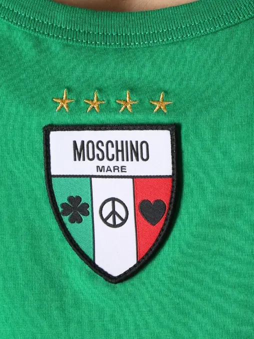 Майка хлопковая MOSCHINO