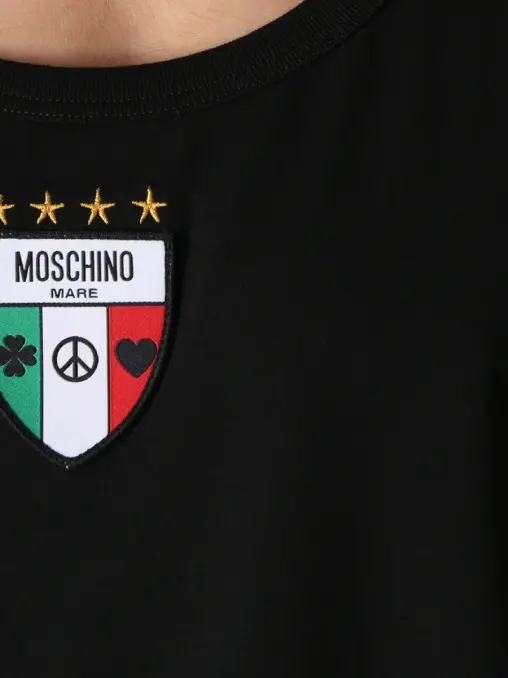 Майка хлопковая MOSCHINO
