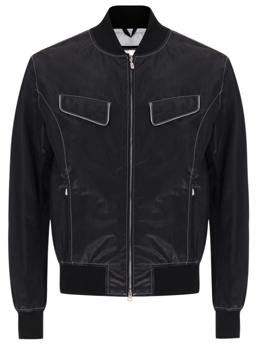 Бомбер однотонный