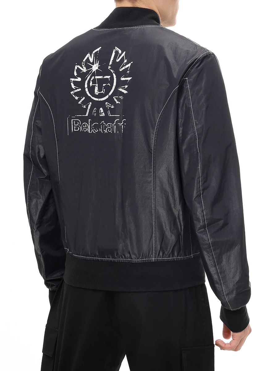 Бомбер однотонный