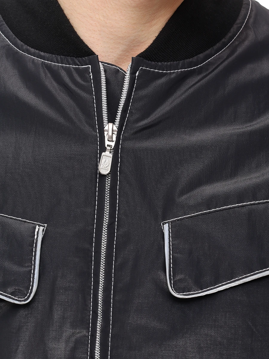 Бомбер однотонный