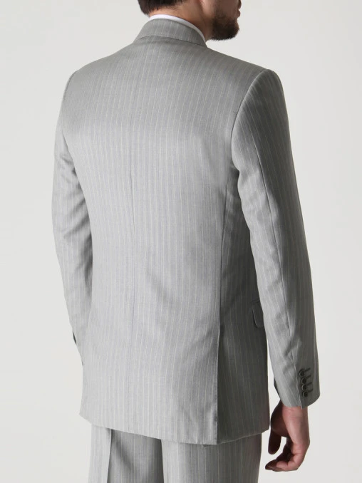 Костюм шерстяной в полоску CANALI