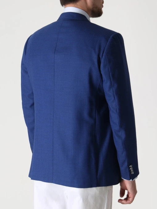 Пиджак шерстяной в клетку CORNELIANI