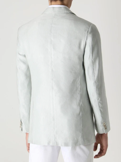 Пиджак изо льна и вискозы ARMANI COLLEZIONI