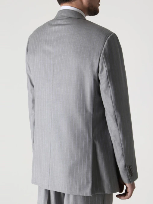 Костюм шерстяной в полоску BRIONI