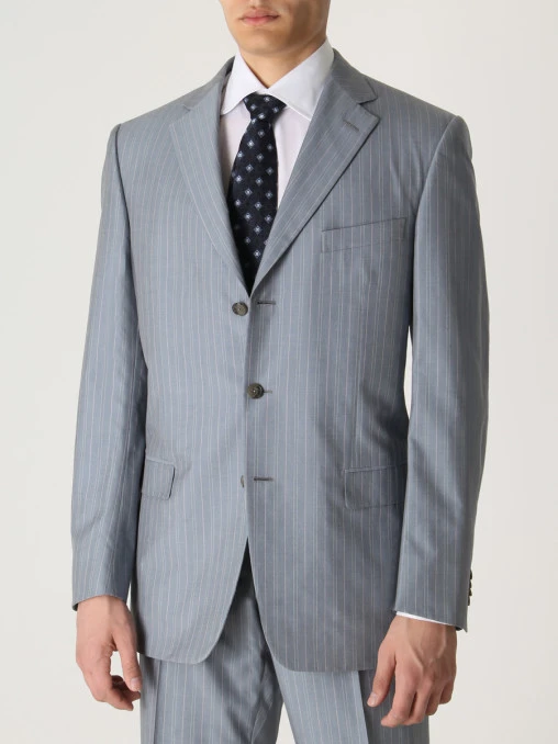 Костюм из шелка и хлопка ZEGNA