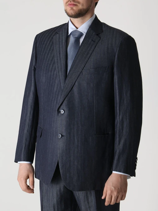 Костюм изо льна и кашемира BRIONI