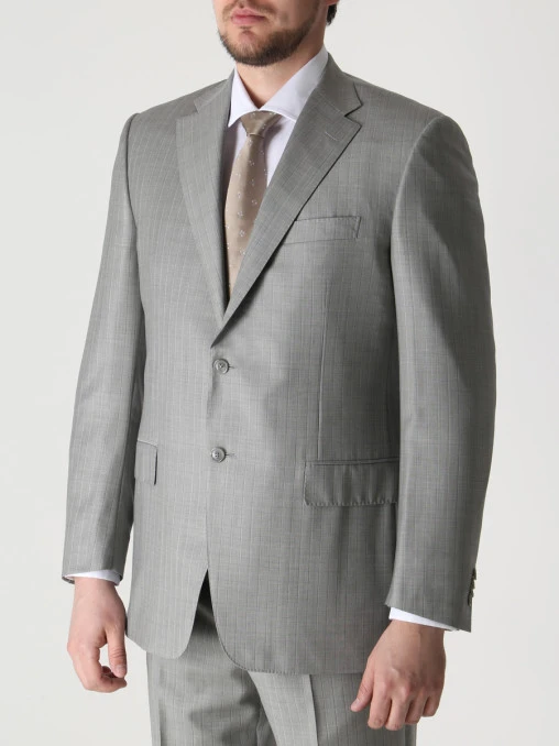 Костюм шерстяной в полоску CORNELIANI