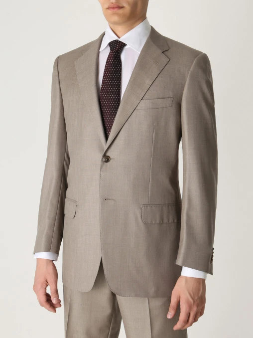 Костюм из шерсти и шелка CORNELIANI