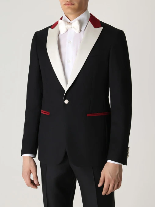 Пиджак шерстяной MOSCHINO