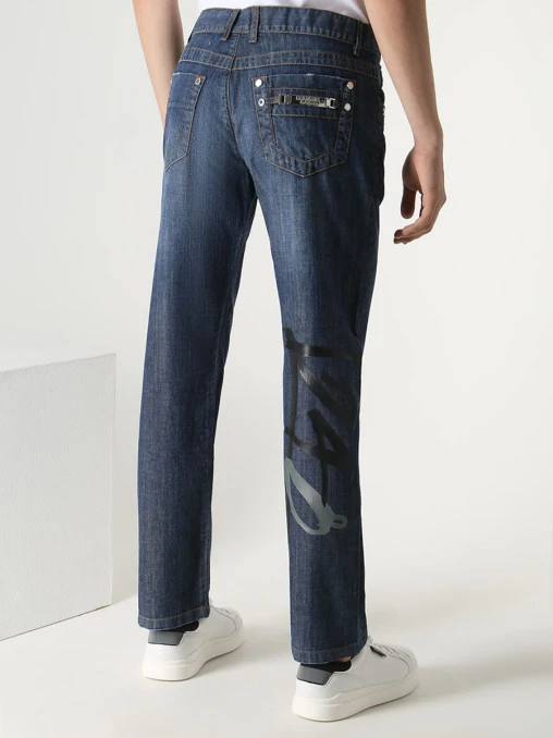 Джинсы Regular Fit хлопковые DIRK BIKKEMBERGS