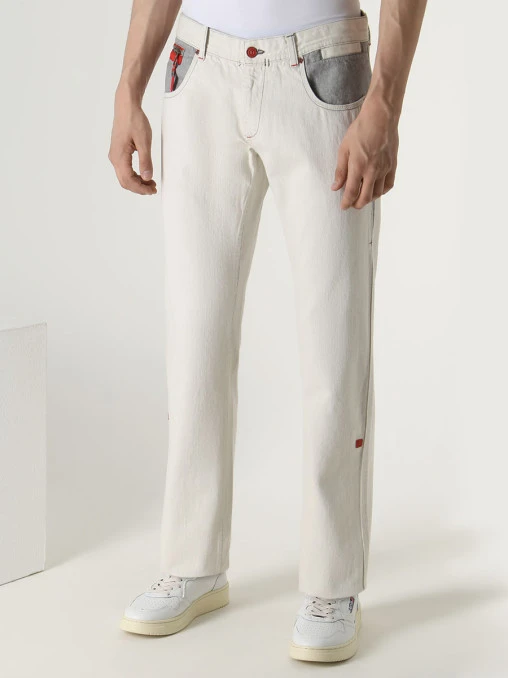 Джинсы Regular Fit хлопковые CNC COSTUME NATIONAL