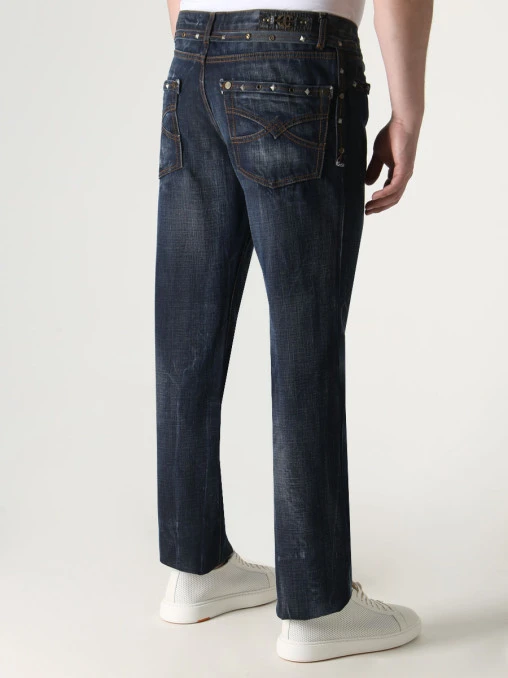 Джинсы Regular Fit хлопковые JUST CAVALLI