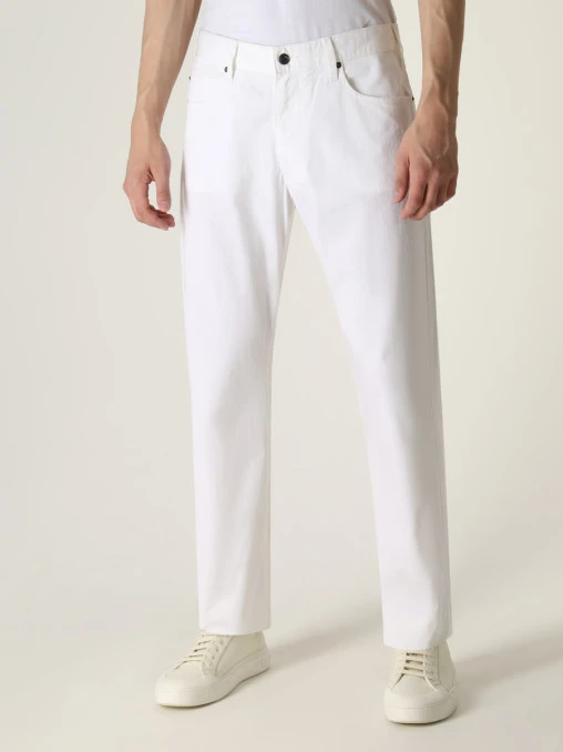 Джинсы хлопковые ARMANI COLLEZIONI