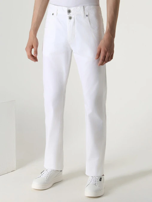 Джинсы Regular Fit хлопковые DIRK BIKKEMBERGS