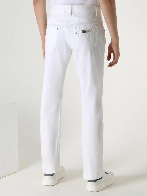 Джинсы Regular Fit хлопковые DIRK BIKKEMBERGS