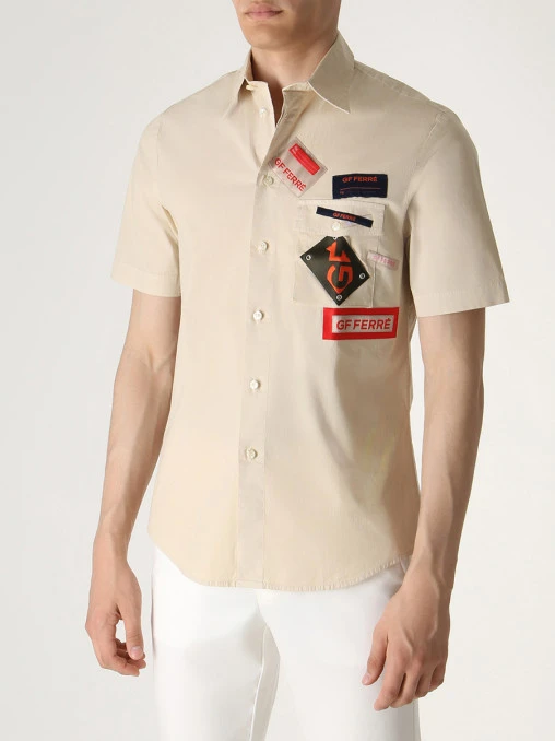 Рубашка Regular Fit хлопковая GIANFRANCO FERRE