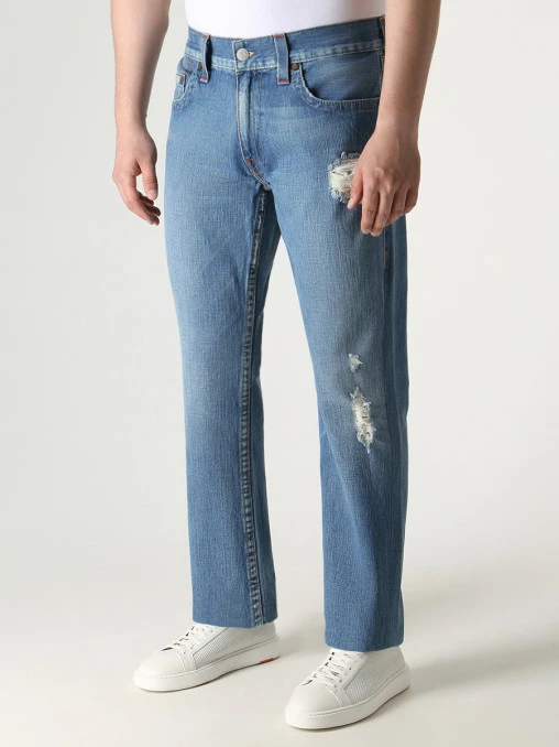 Джинсы Regular Fit хлопковые TRUE RELIGION