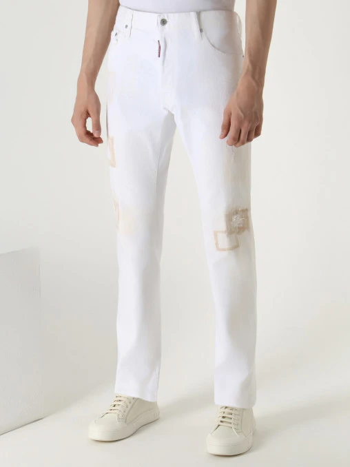 Джинсы Regular Fit хлопковые DSQUARED2
