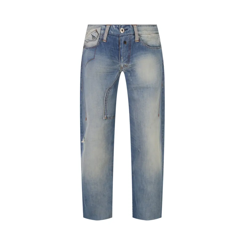 Джинсы Regular Fit хлопковые