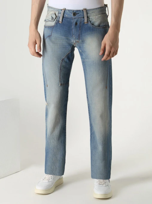 Джинсы Regular Fit хлопковые BRAY
