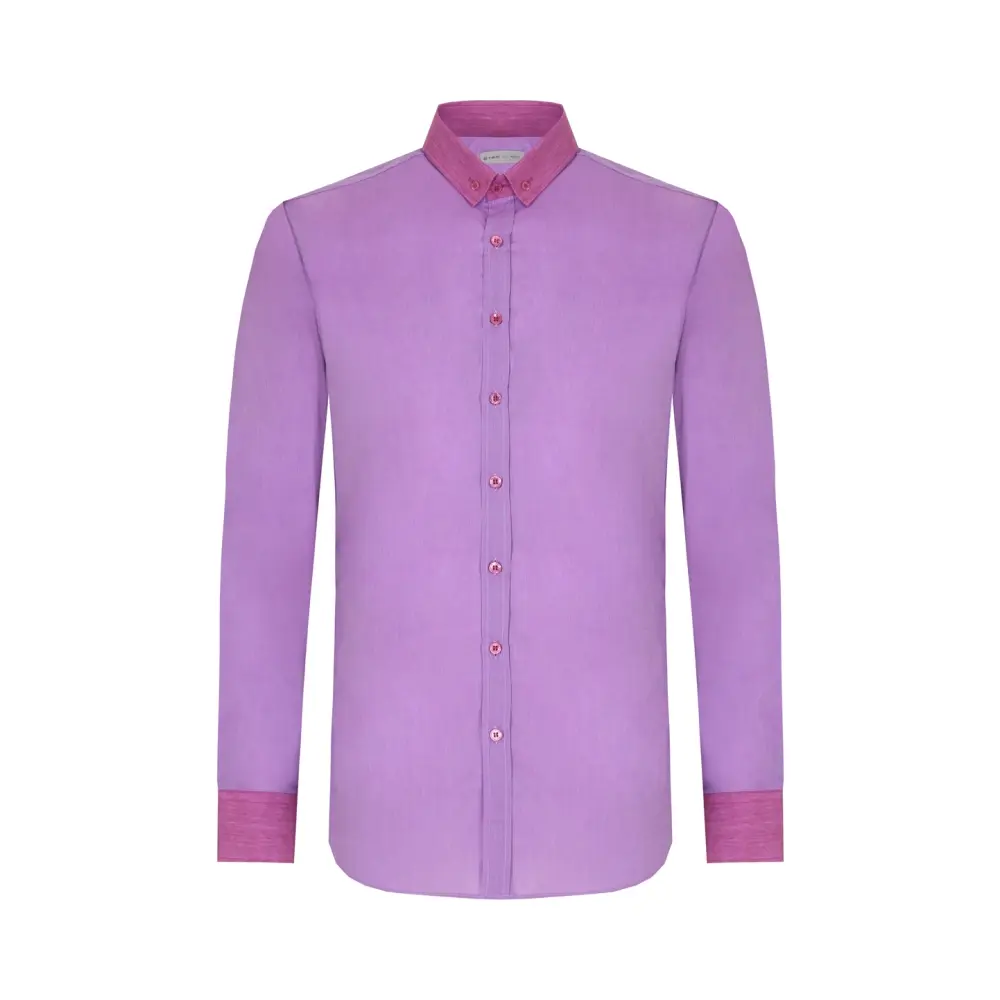 Рубашка Regular Fit хлопковая