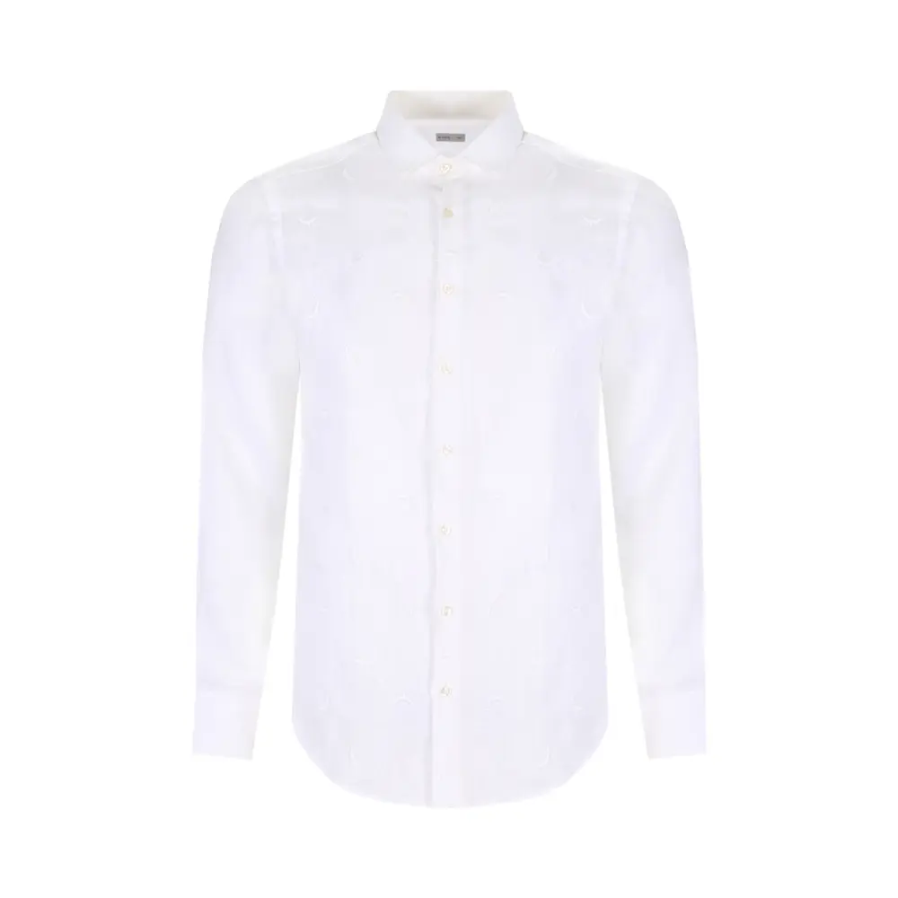 Рубашка Slim Fit льняная