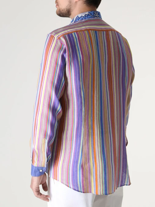 Рубашка льняная ETRO