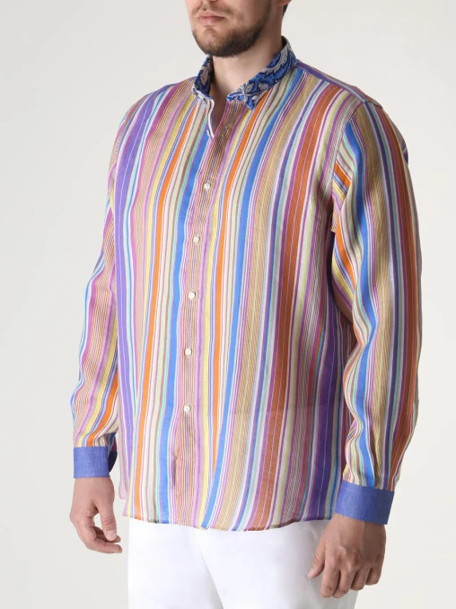 Рубашка льняная ETRO