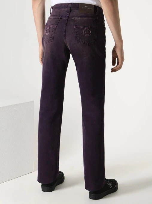 Джинсы Regular Fit хлопковые ETRO