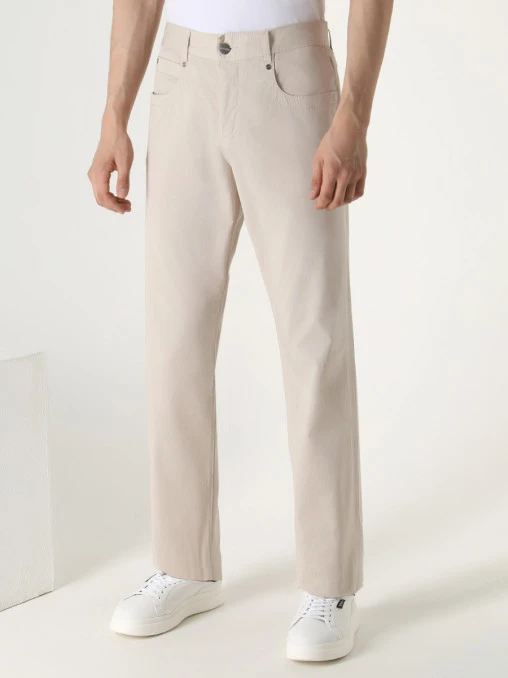 Джинсы хлопковые DIRK BIKKEMBERGS
