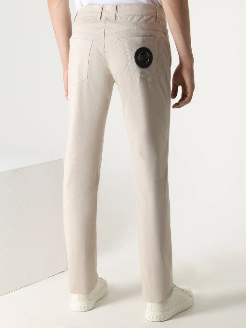 Брюки хлопковые DIRK BIKKEMBERGS