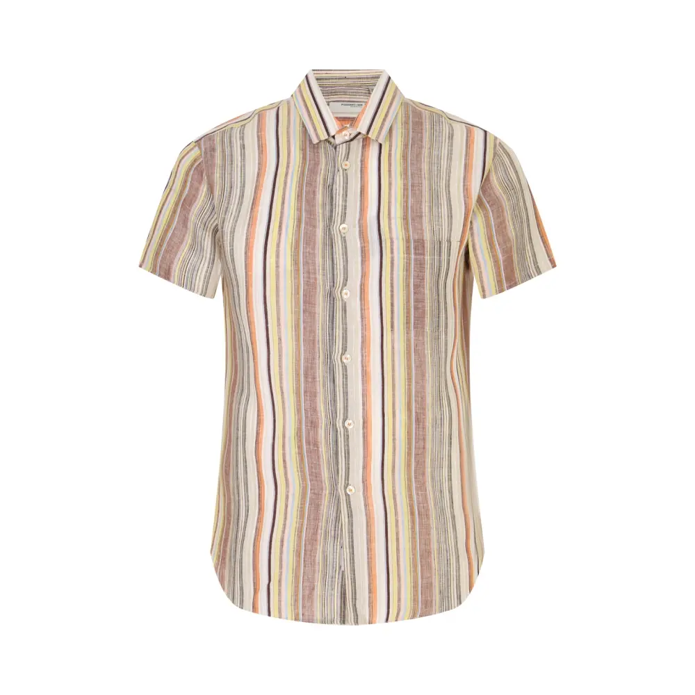 Рубашка Regular Fit льняная