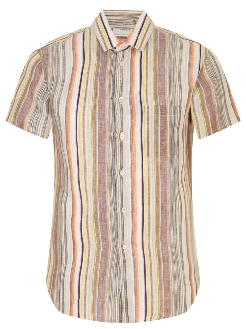 Рубашка Regular Fit льняная POGGIANTI 1958
