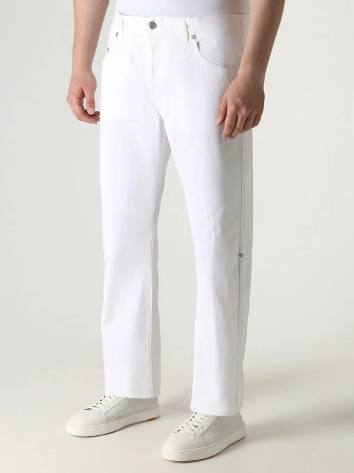 Джинсы хлопковые VERSACE