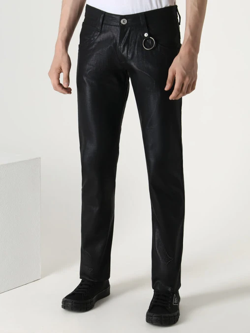 Джинсы Slim Fit хлопковые DIRK BIKKEMBERGS