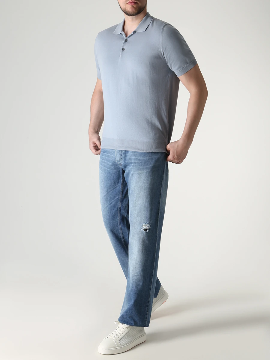 Джинсы Regular Fit хлопковые