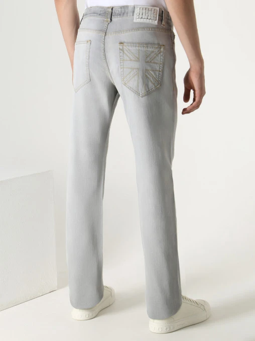 Джинсы Regular Fit хлопковые JOHN RICHMOND