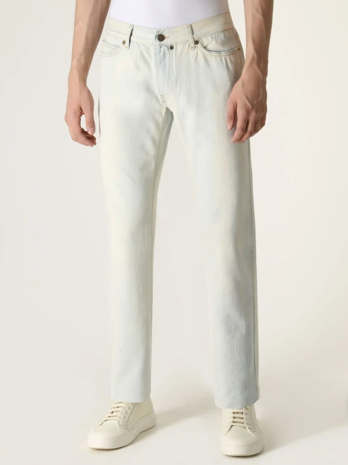 Джинсы Regular Fit хлопковые JOHN RICHMOND