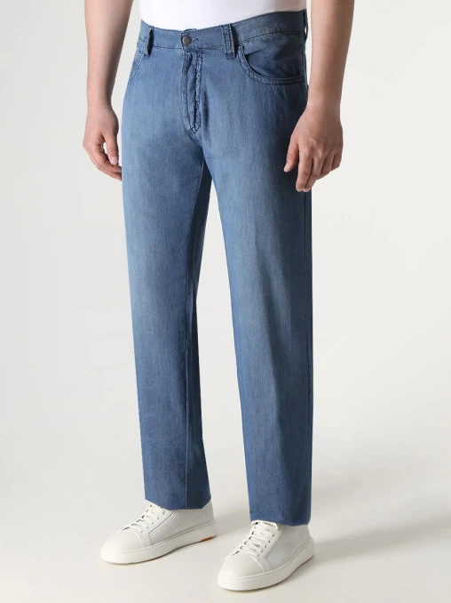 Джинсы Regular Fit хлопковые ICEBERG