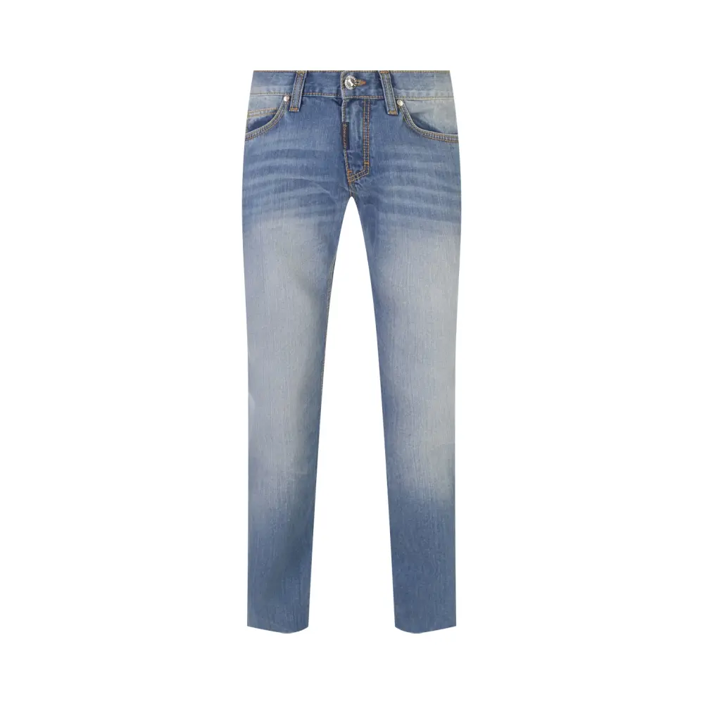 Джинсы Slim Fit хлопковые