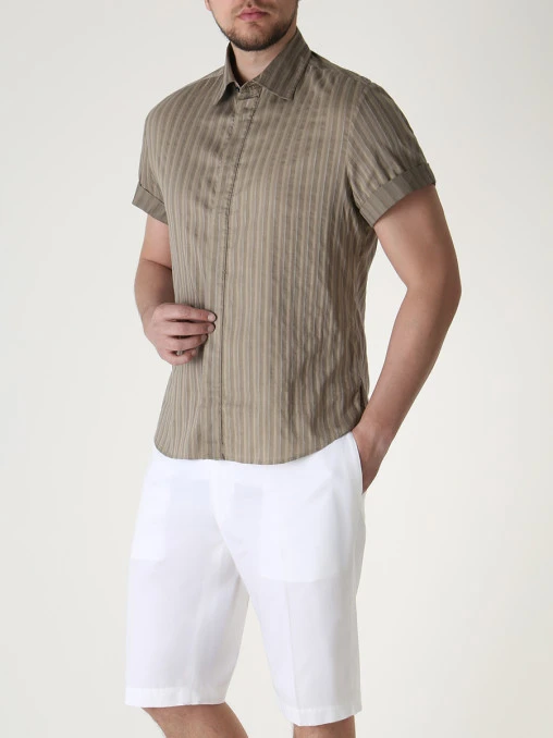 Рубашка Regular Fit хлопковая CNC COSTUME NATIONAL