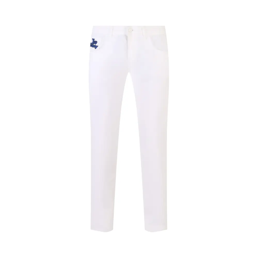 Джинсы Slim Fit хлопковые