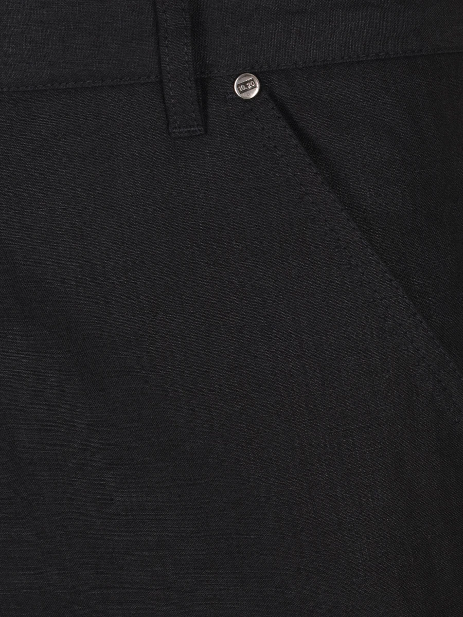 Брюки льняные