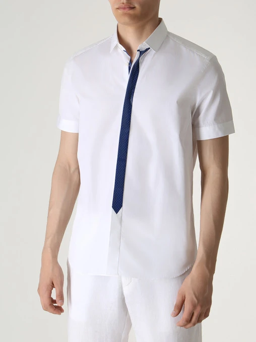 Рубашка Slim Fit хлопковая NEIL BARRETT