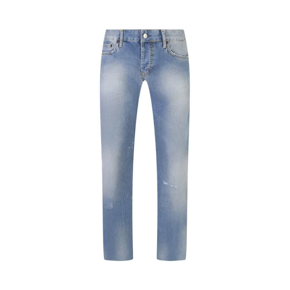 Джинсы Slim Fit хлопковые