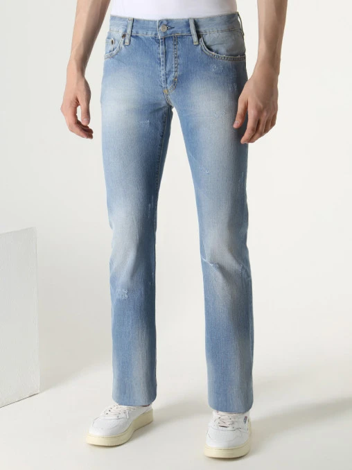 Джинсы Slim Fit хлопковые ZU ELEMENТS