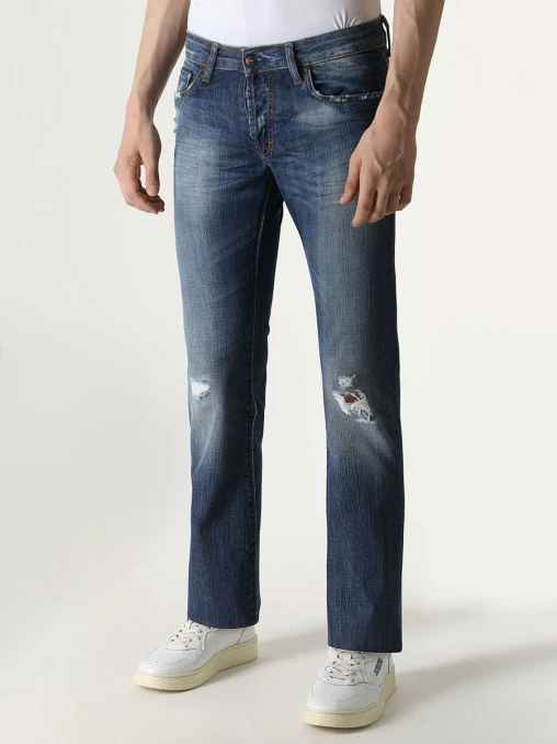 Джинсы Slim Fit хлопковые ZU ELEMENТS