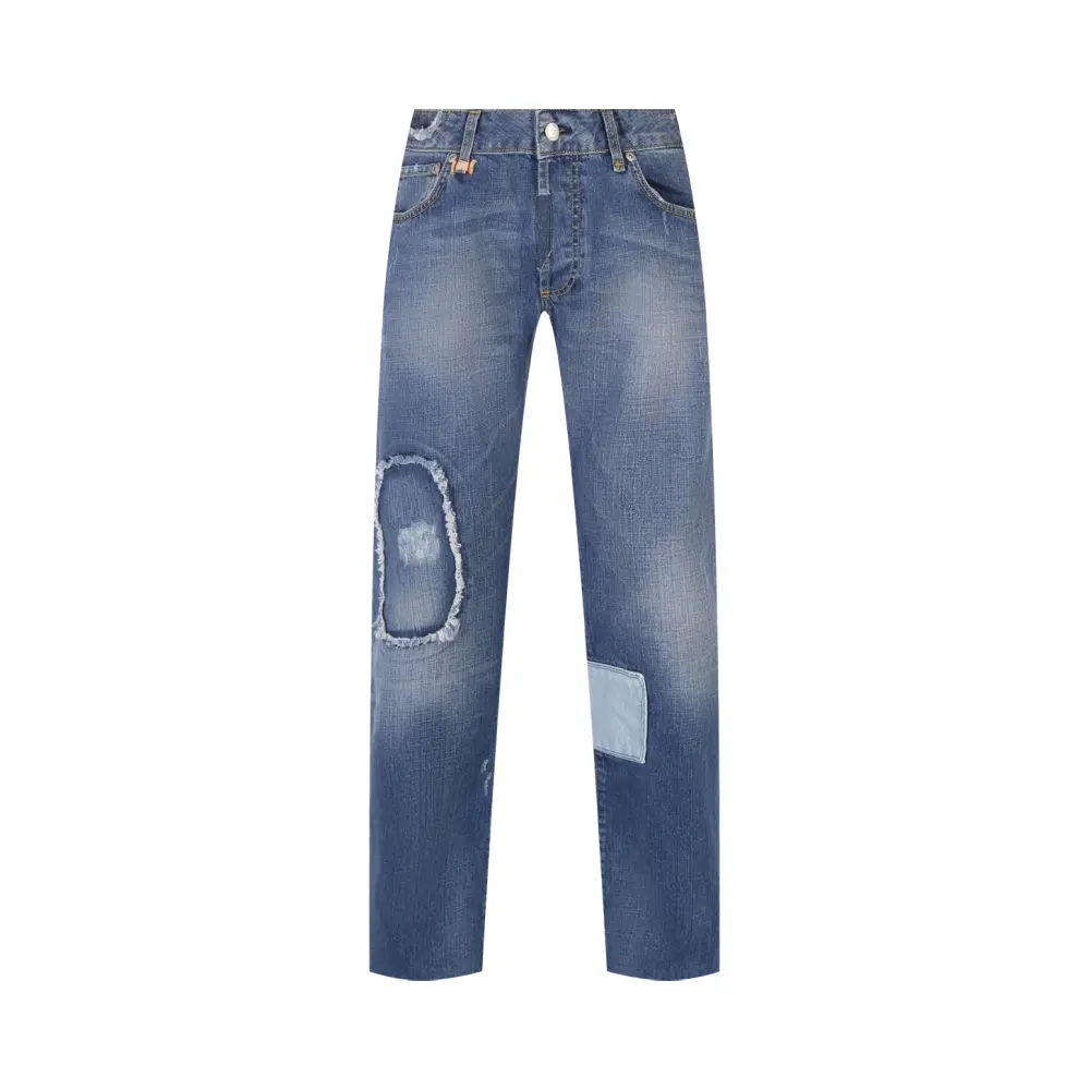 Джинсы Regular Fit хлопковые